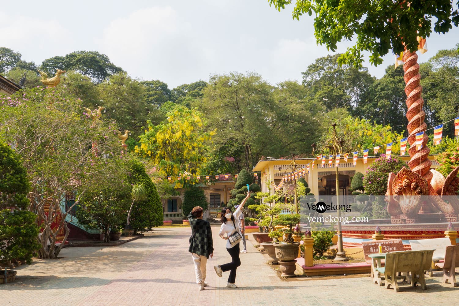 Can Tho Private Car to Tra Vinh with Multi Sightseeing Stops