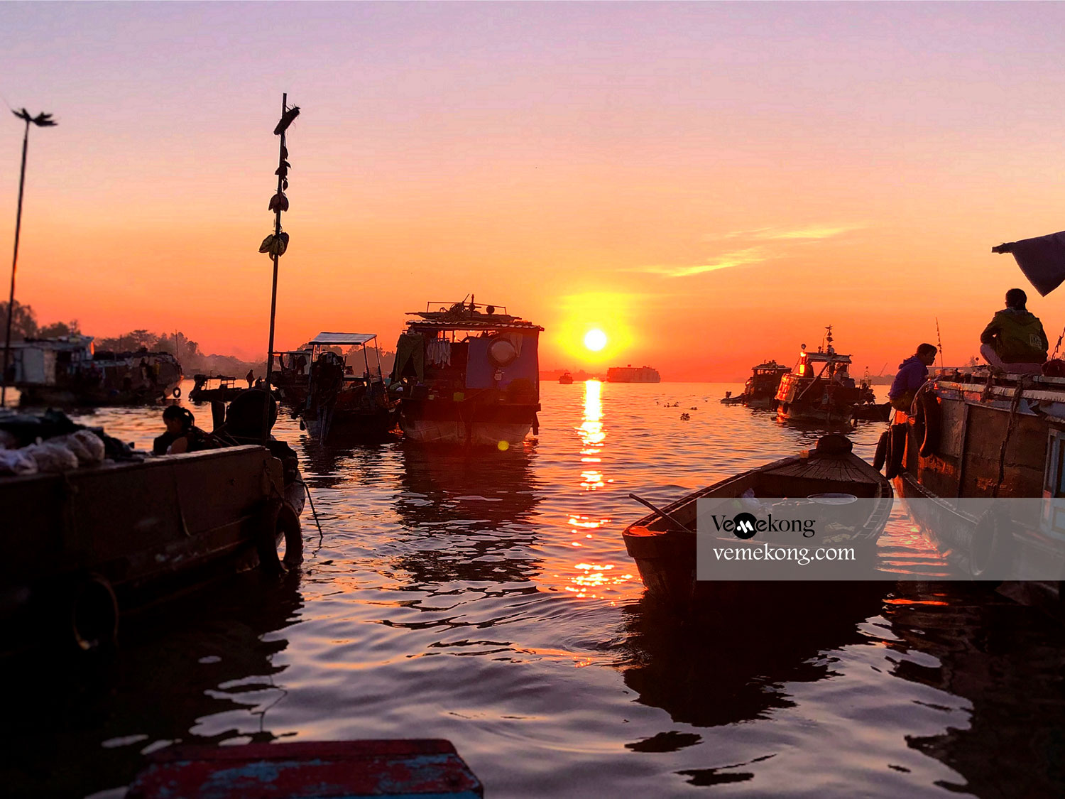 Can Tho Floating Market & Lung Ngoc Hoang Nature Reserve