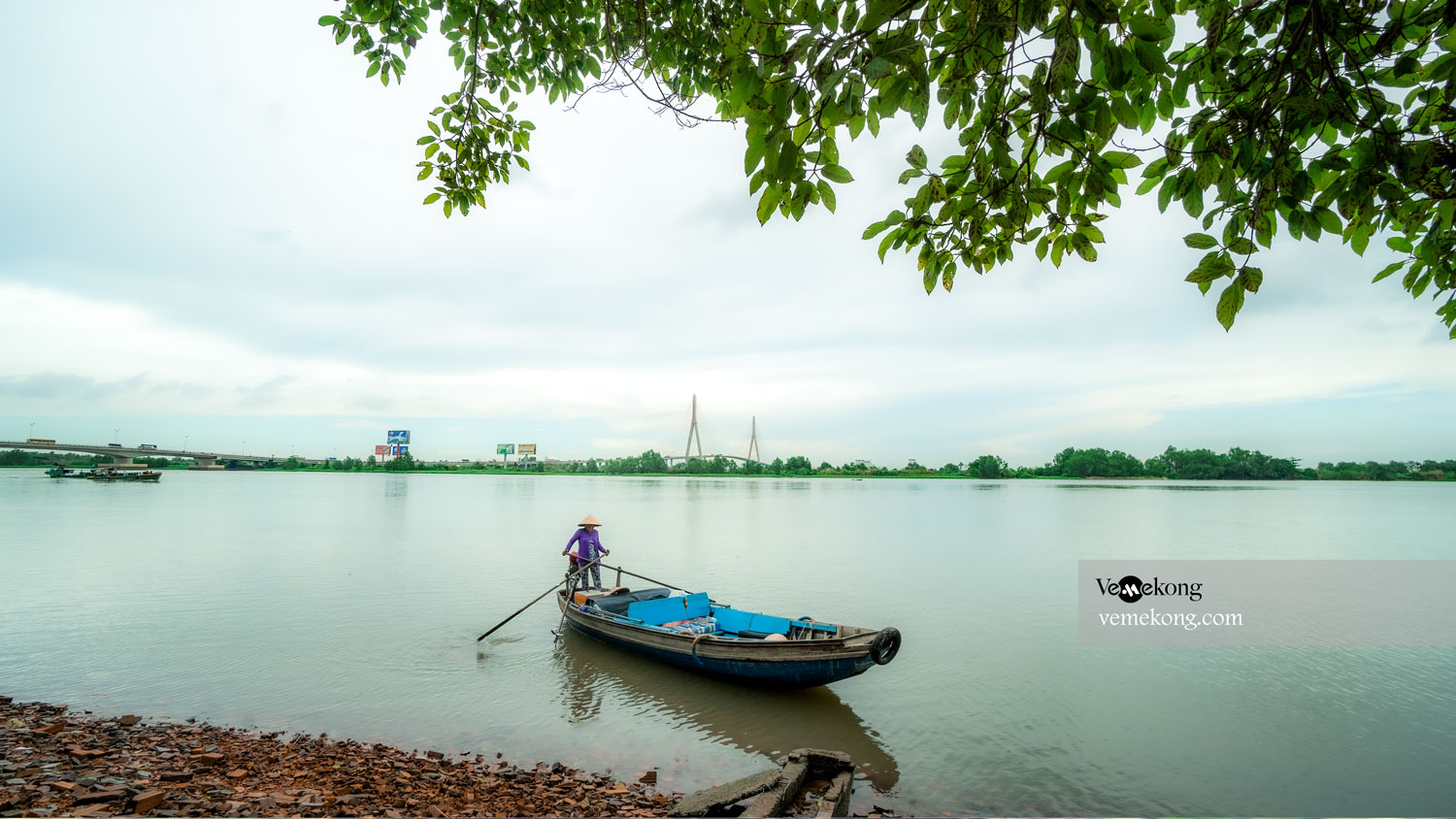 Afternoon in Can Tho & Sampan Ride