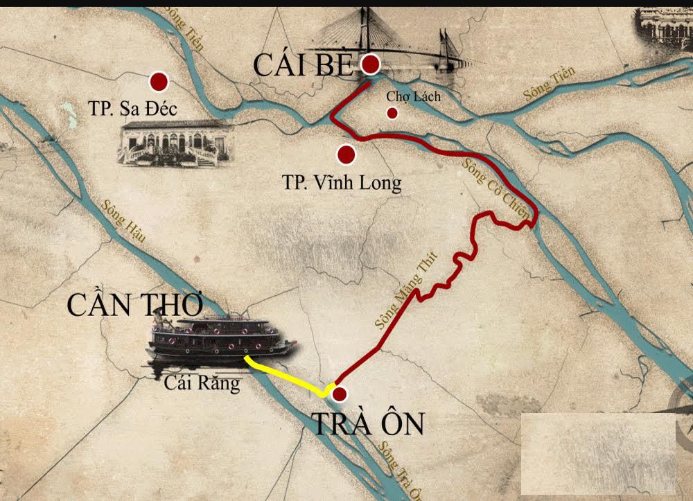 Can Tho Private Wooden Boat to Cai Be with Multi Sightseeing Stops